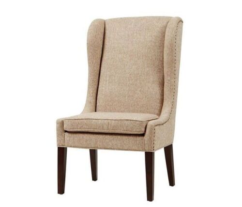 Madison Park Sydney Beige Captains Dining Chair - Lot 57JF
