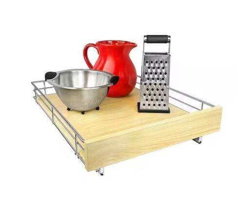 LYNK PROFESSIONAL Pull Out Under Cabinet Sliding Shelf 17 in. x 21 in. - Lot 433JF