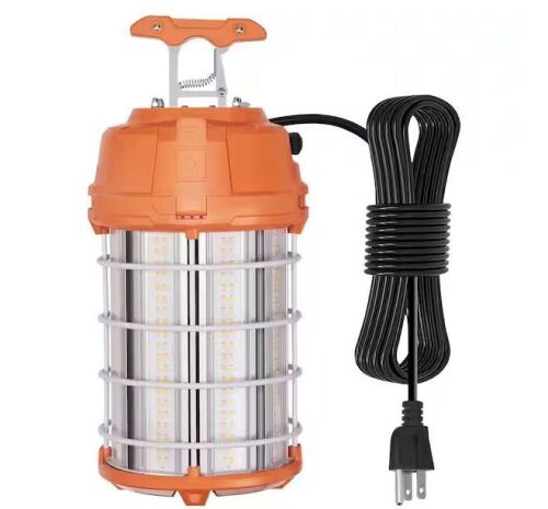 VEVOR LED Temporary Work Light 150W 20000lm Portable Hanging Jobsite Light 5000K  - Lot 509JF