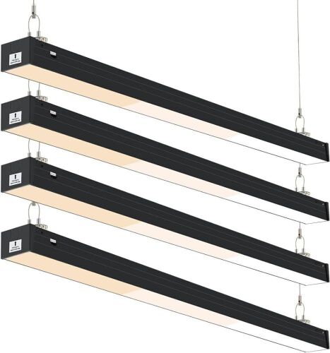  DAKASON 4FT Linkable LED Linear Light, 40W, 4 Pack  - Lot 452