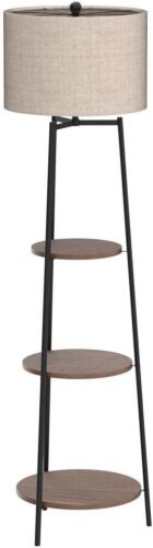 ROSEN GARDEN Floor Lamp with Shelves - Lot 526