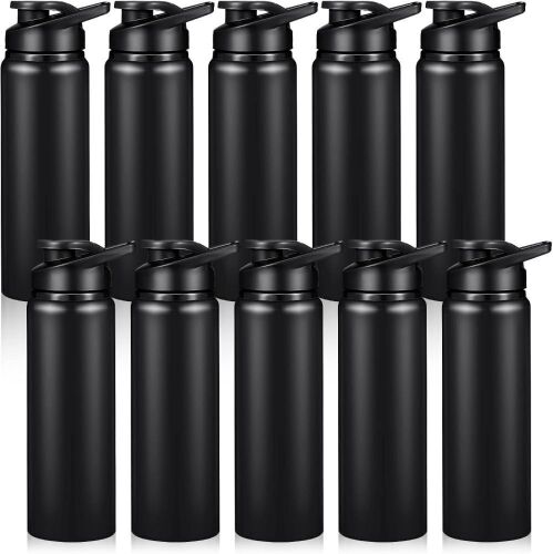 Lot of (2) CHENGU 10 Pcs Aluminum Water Bottle 24oz - Lot 648