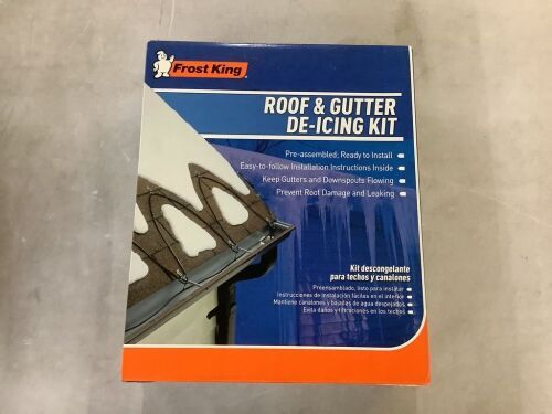 Frost King 200 ft. Roof & Gutter De-icing Kit - Lot 628JF