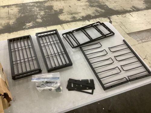 Tool Rack with Power Strip  - Lot 723