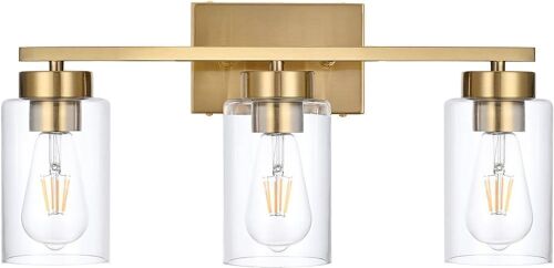 3-Light Bathroom Vanity Light - Lot 727