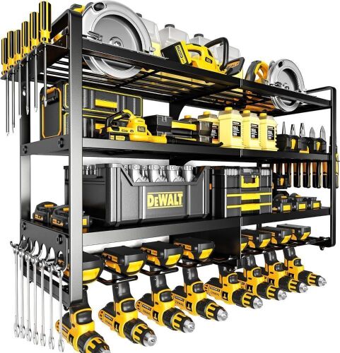 POKIPO Large Power Tool Organizer Wall Mount - Lot 728
