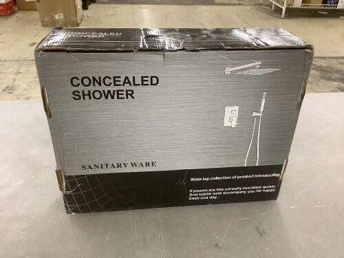 Concealed Shower Set  - Lot 741