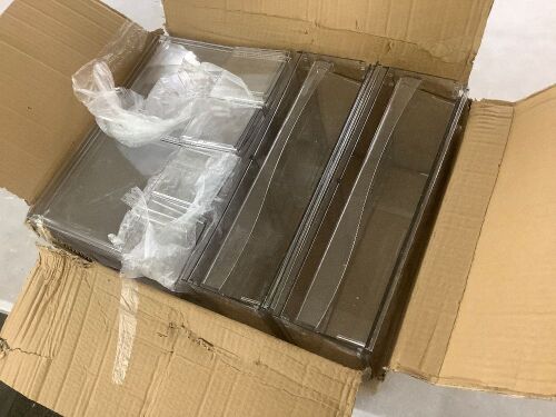 Clear Plastic Storage Organizer, 6 Pack  - Lot 743