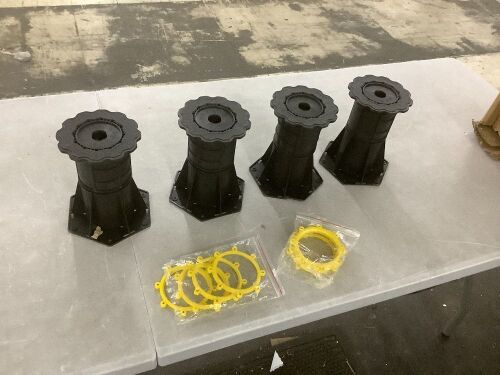 Adjustable Height Bed Support Legs - Lot 746
