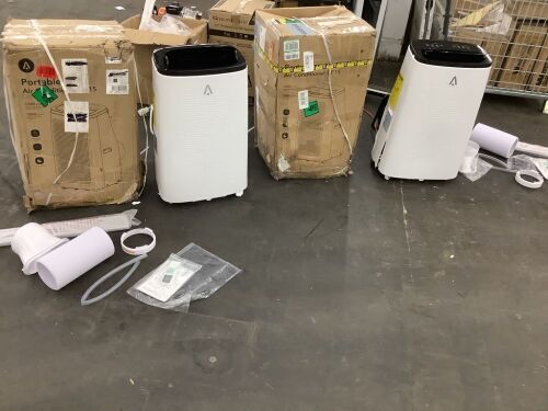 Lot of (2) Portable Air Conditioners - Blower Fans Need Repair on Both  - Lot 823JF
