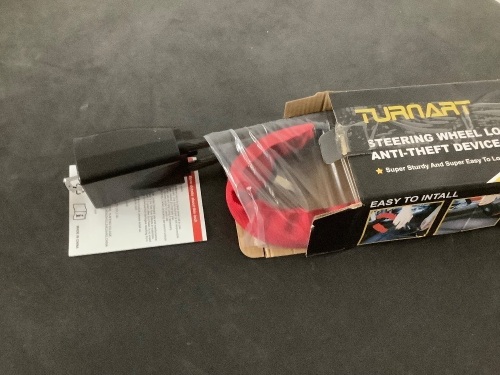 Turnart Steering Wheel Lock Anti-Theft Device - Lot 817