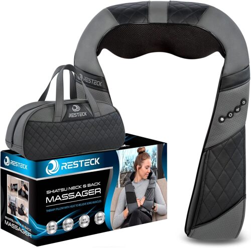 RESTECK Massager for Neck and Back w/ Heat - Lot 820
