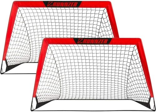 Kids Pop Up Soccer Goal, Set of 2 - Lot 822