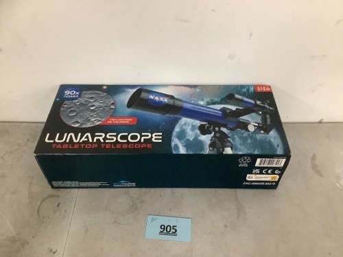 Lunarscope Tabletop Telescope - Lot 905