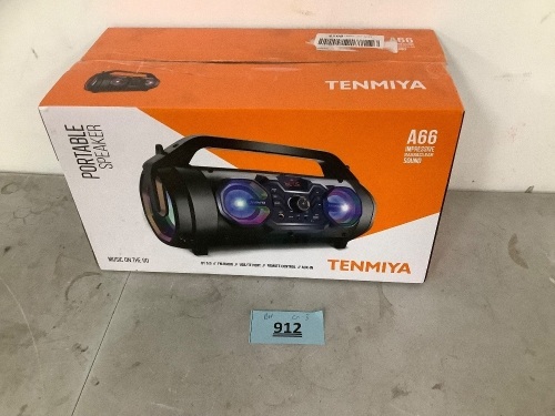 Tenmiya Portable Speaker A66 - Lot 912