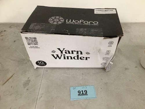 Yarn Ball Winder - Lot 919