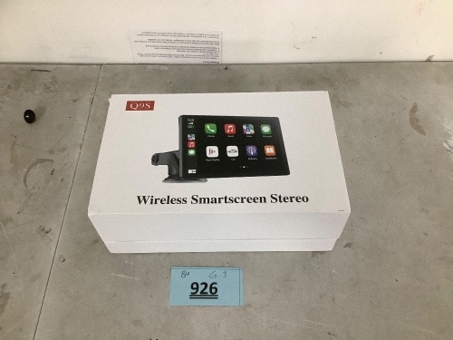 Wireless Smartscreen Stereo - Lot 926