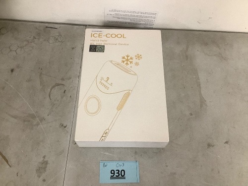Ice-Cool Hand Held Hair Remover - Lot 930