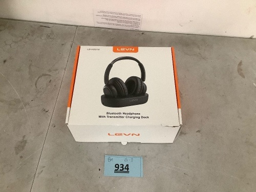 LEVN Bluetooth Headphones - Lot 934