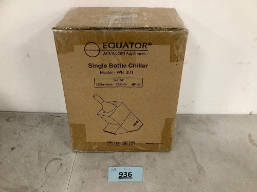 Equator Single Bottle Chiller WR-001 - Lot 936