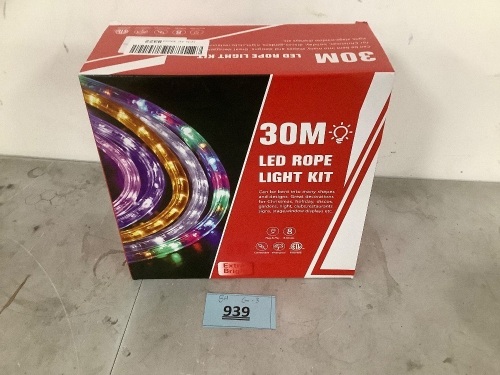30M Led Rope Light Kit - Lot 939