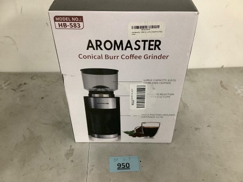 Aromaster Conical Burr Coffee Grinder - Lot 950
