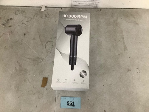 High Speed Hair Dryer - Lot 961