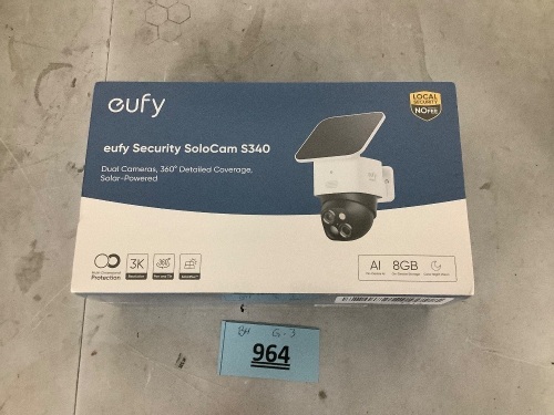 Eufy Security Solocam S340 - Lot 964
