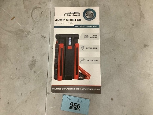 3in1 Jumpstarter - Lot 966