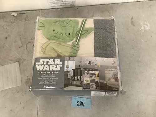 Star Wars Crib Bed Set - Lot 980