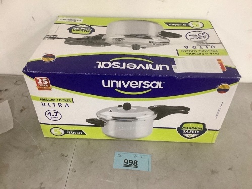 Universal Pressure Cooker - Lot 998