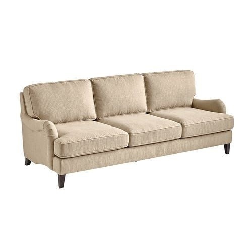 Pier1 Pierformance Linen Slub Weave English Arm Sofa. NEW - Lot 22