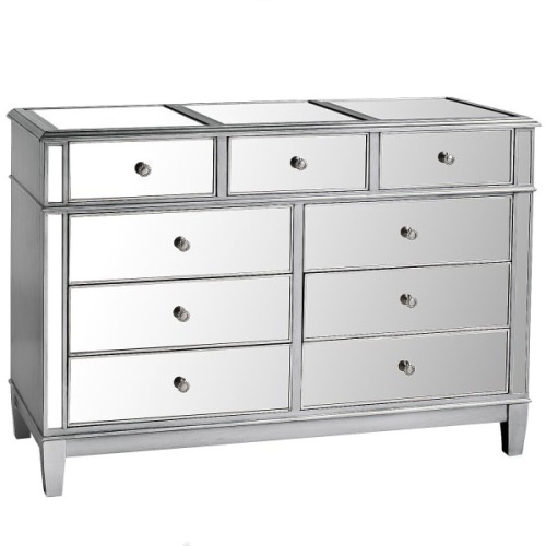 Pier1 Hayworth 9-Drawer Mirrored Dresser. NEW. $999 Retail Value - Lot 28