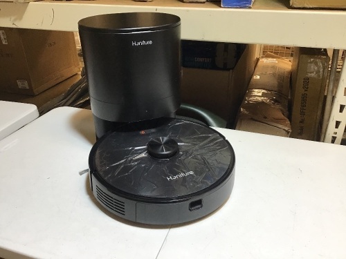 HONITURE Q6 Mapping Robot Vacuum Cleaner & Charging Base. Tested/Works - Lot 111