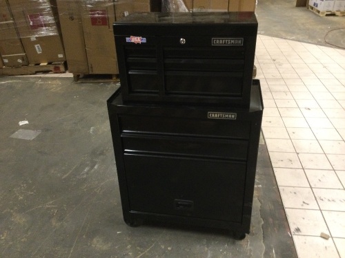 Craftsman Rolling Tool Chest with Box. No Keys. Like New Condition - Lot 128