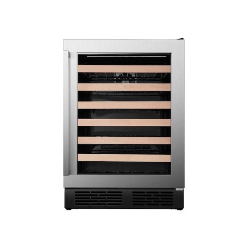 Hisense 54-Bottle Capacity Stainless Steel Built-In/Freestanding Wine Chiller. Tested. E-Commerce Return - Lot 141