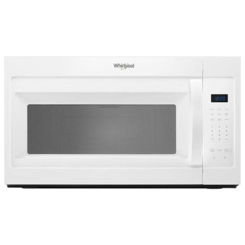 Whirlpool 1.7-cu ft Over-the-Range Microwave with Electronic Touch Controls - White. Appears New With Minor Dent On Back. See Pictures. Tested - Lot 202