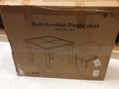  Kids Activity Table. Multi-Function Plastic Desk. Appears New - Lot 268