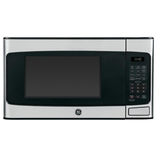 GE 1.1-cu ft 950-Watt Countertop Microwave (Stainless Steel). Appears New. Tested - Lot 316