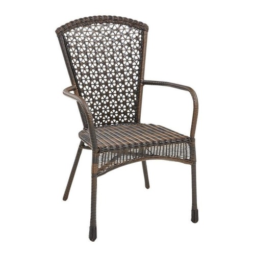 Lot of (4) Pier1 Celeste Mocha Outdoor Dining Chairs. Appear New - Lot 444