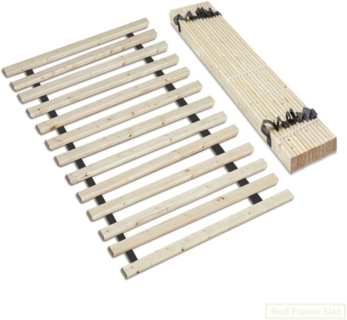 Continental Sleep 0.75-Inch Standard Mattress Support Wooden Bunkie Board/Slats, Queen, Beige. Appears New - Lot 474