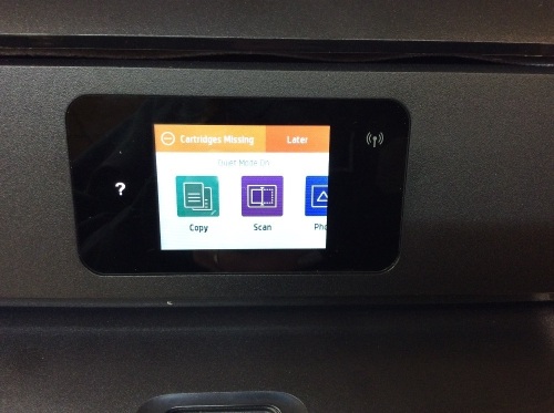 HP ENVY Photo 7155 USB & Wireless Color Inkjet Print-Scan-Copy Printer, Instant Ink/HP. No Ink Cartridges. Powers On/Not Tested Further - Lot 521