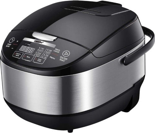 COMFEE' 5.2Qt Rice Cooker, Slow Cooker/Stewpot with 24 Hours Delay Timer and Auto Keep Warm Functions. Powers On/Not Tested Further. Appears New - Lot 603