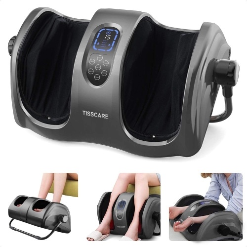 TISSCARE Foot Massager Machine with Heat. Tested and Works. E-Commerce Return - Lot 639