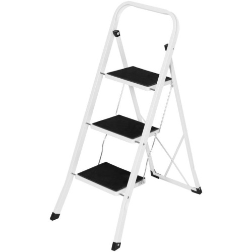 Foldable 3 Step Ladder. Appears New  - Lot 650