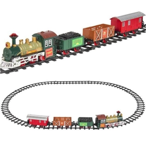 Kids Electric Railway Train Track Toy Play Set w/ Music, Lights. Appears New - Lot 668