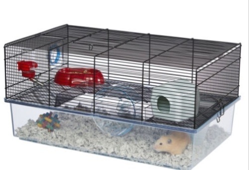 Favola Hamster Cage with Water Bottle, Food Dish and Hamster Hide-Out. E-Commerce.  - Lot 681