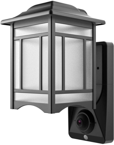 Tepoinn Outdoor Security Light with Camera. New - Lot 695