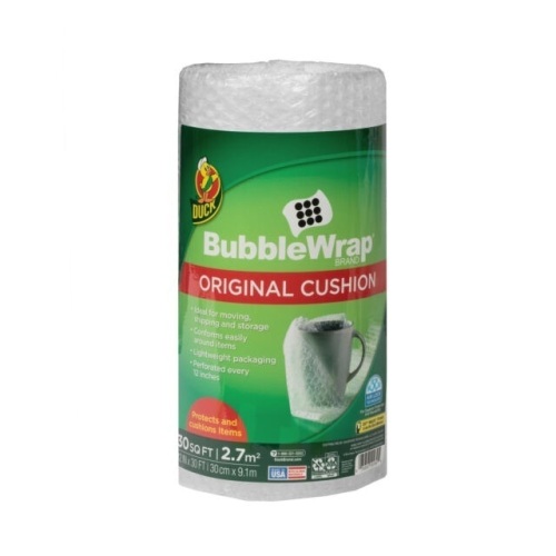 (5) Rolls - Duck Brand Bubble Wrap. Original Cushion. 30sq ft. Appears New  - Lot 707