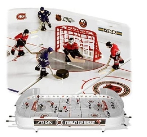 NHL Stanley Cup Hockey Table Game (Detroit Red Wings / Toronto Maple Leafs). Appears New - Lot 713